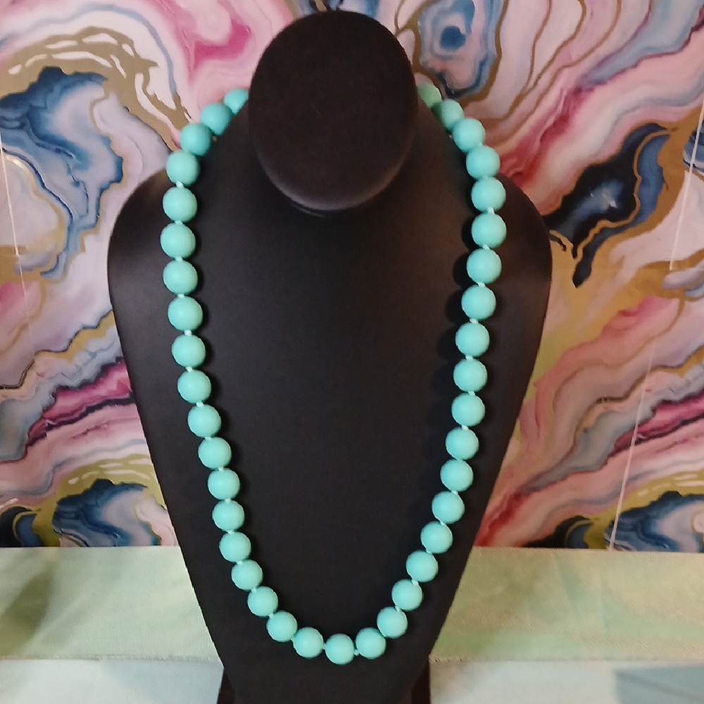 Chew Beads Turquoise